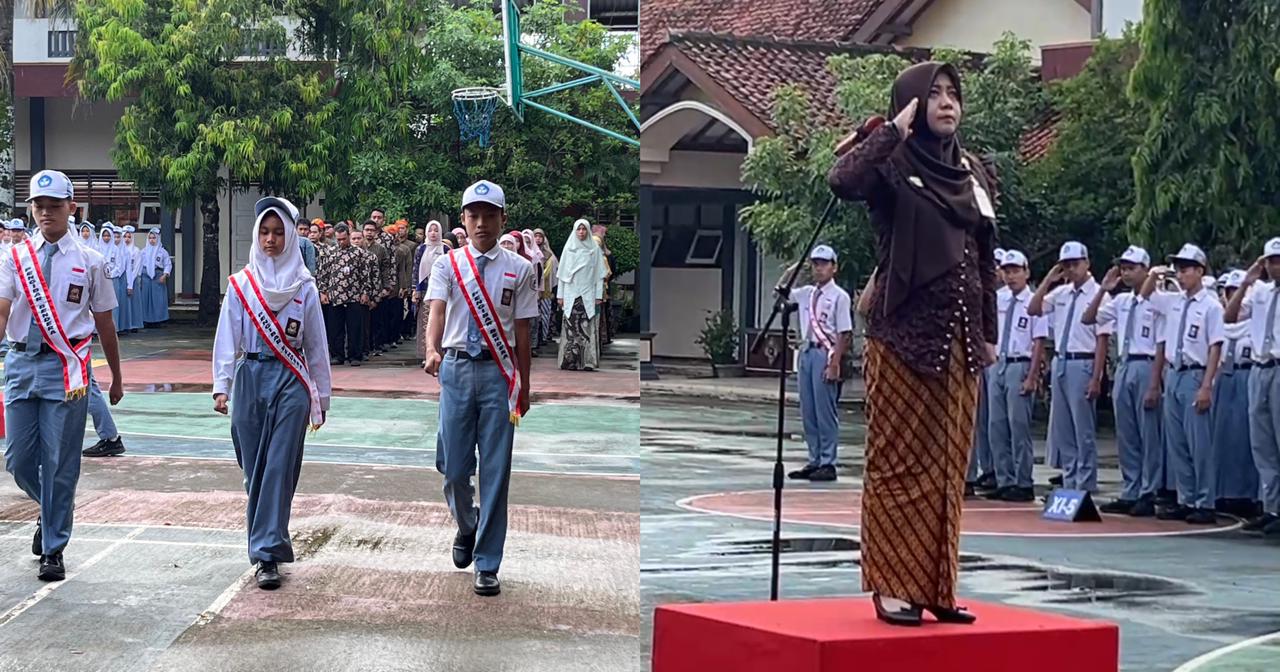 Semangat Hardiknas 2026, SMAN 1 Klirong Gelar Upacara Penuh Khidmat