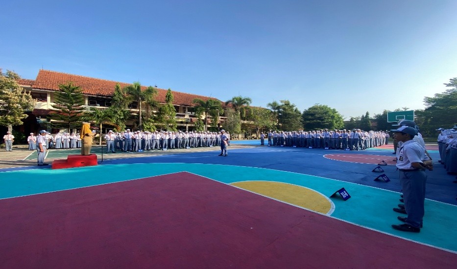 Khidmat dan Penuh Semangat, SMA Negeri 1 Klirong Gelar Upacara Hari Lahir Pancasila 2026